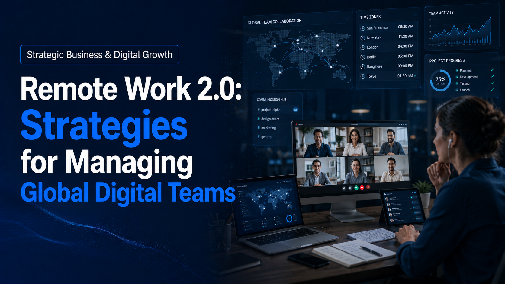 Remote Work 2.0: Strategies for Managing Global Digital Teams